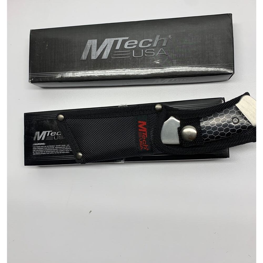 M-Tech Fixed Blade Full Tang Hunting Knife Razor Sharp NEW 8 Inches Total